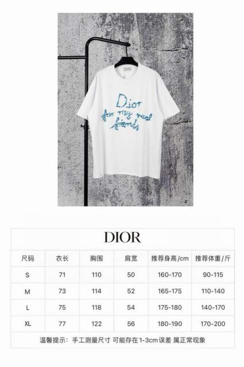 Dior T Shirts Short _SKUDiorS-XLaatx0815794